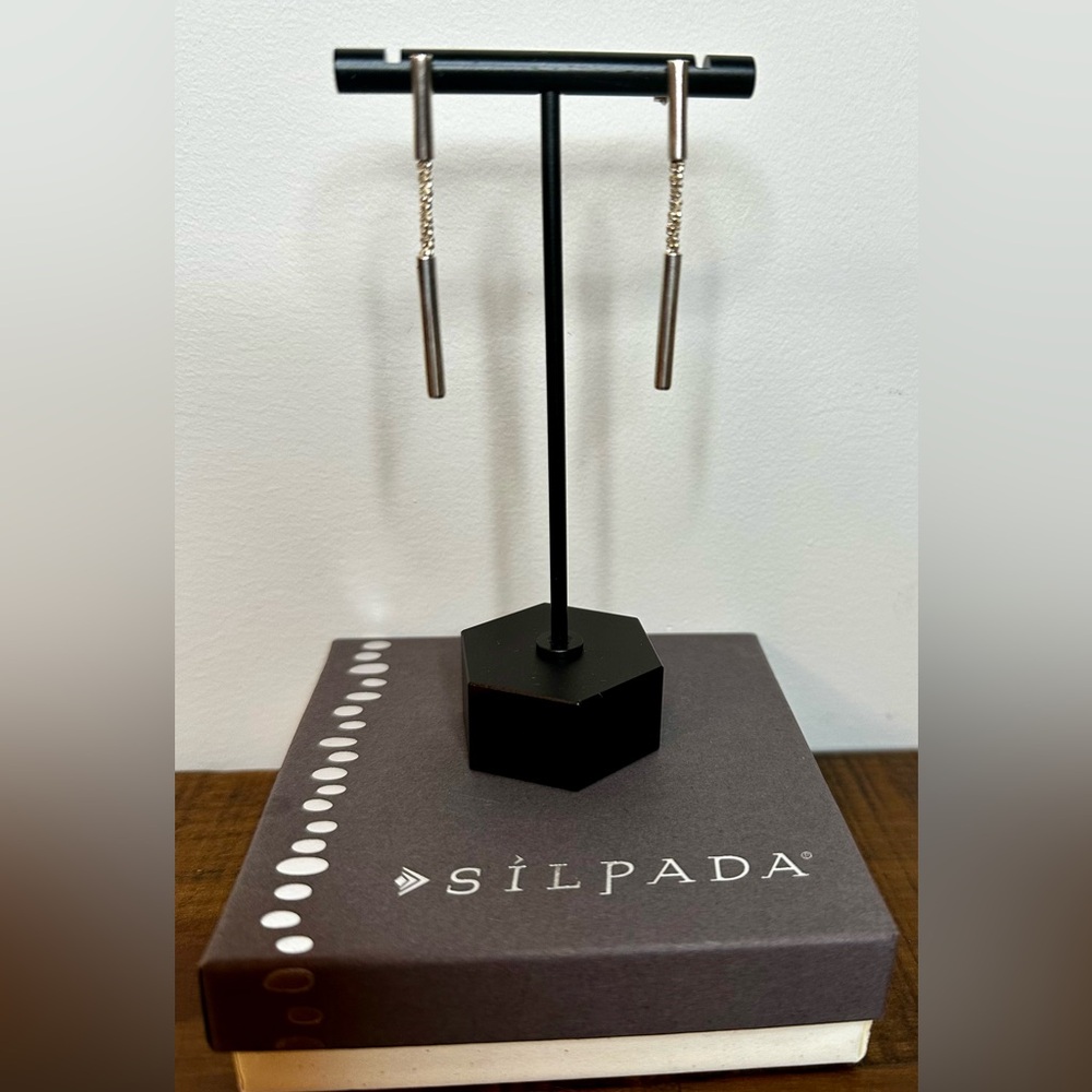Silpada sterling silver earrings
